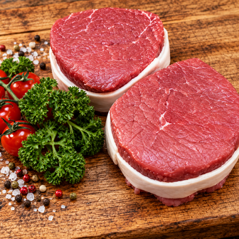 Tournedos de Boeuf Blanc Bleu Belge
