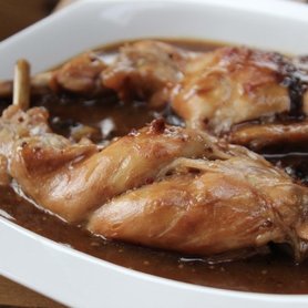 Cuisse de lapin à la bière